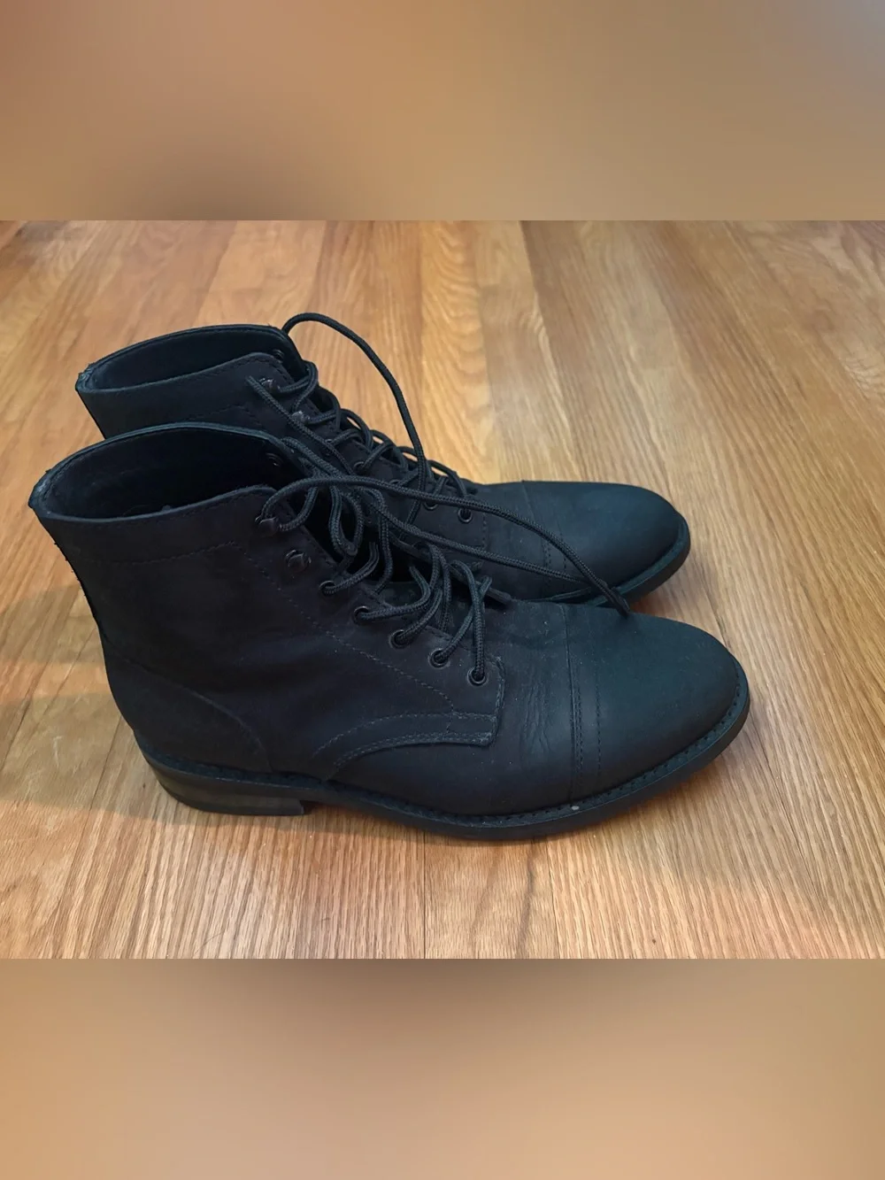 Thursday Boot Company Black Men's Lace-Up Ankle Boots - Captain